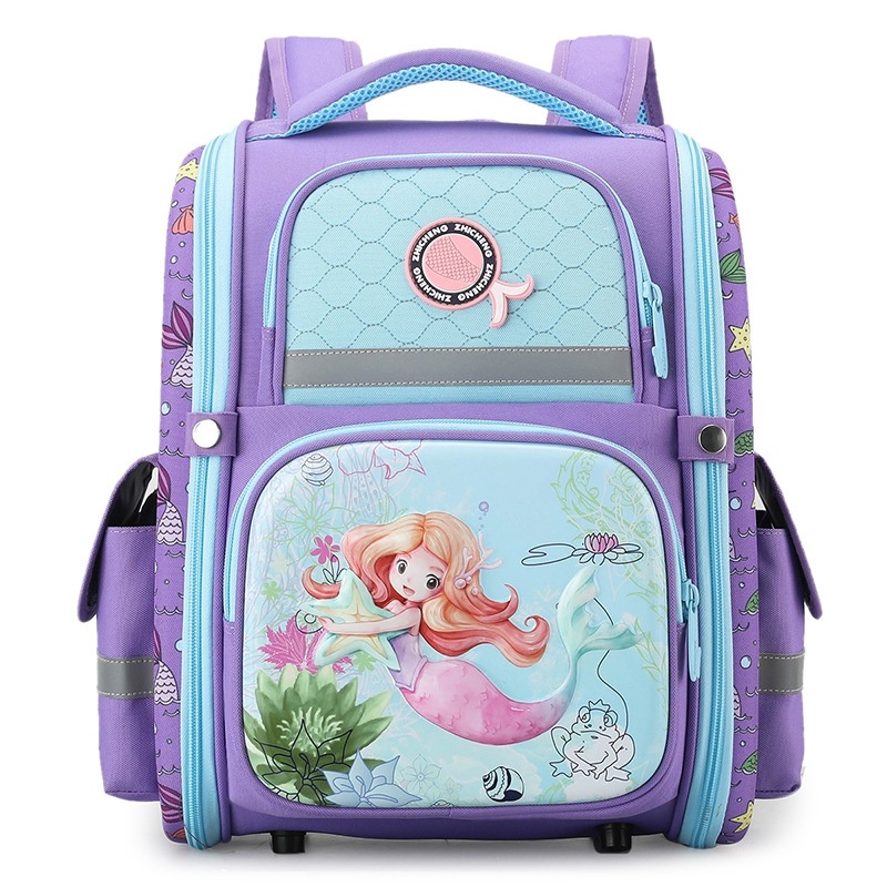 2024 New Kindergarten Childrens Backpack School Student Load Reduction and Spinal Protection Cartoon Unicorn Backpack – School Backpack and Lightweight Backpack price