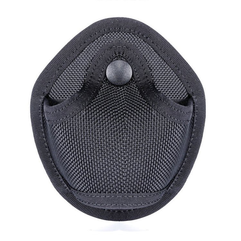 Black Nylon Quick Release Hand Pouch Case Holder Bag Tactical Holster for Outdoor Use Security Guard – Styling Handcuf Bag and Tactical Bag price
