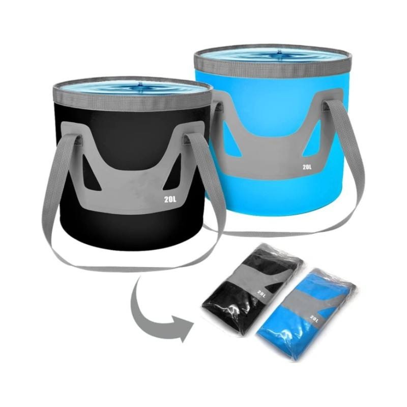 Collapsible Outdoor Basin Pail for Camping, Hiking, Fishing, Car Washing – Folding Bucket Portable and Folding Bucket Fishing price