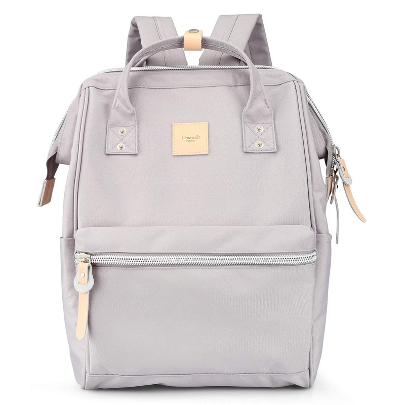 Custom Grey School Backpack Travel Laptop Bag with USB Charging Port – Fashion Backpack and Student Bag price