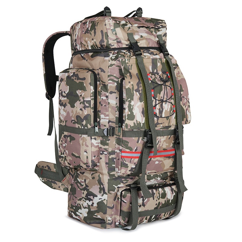 Custom Outdoor Waterproof Mochila Tactic Hiking Survival Bag Long Distance Travel Backpack – Travel Backpack and Hiking Bag price