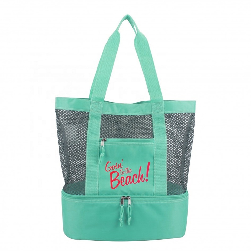 Picnic Insulated Large Cooler Custom Mesh Pack Tote Beach Bag with Cooler Compartment – Crossbody Bags and Backpack price