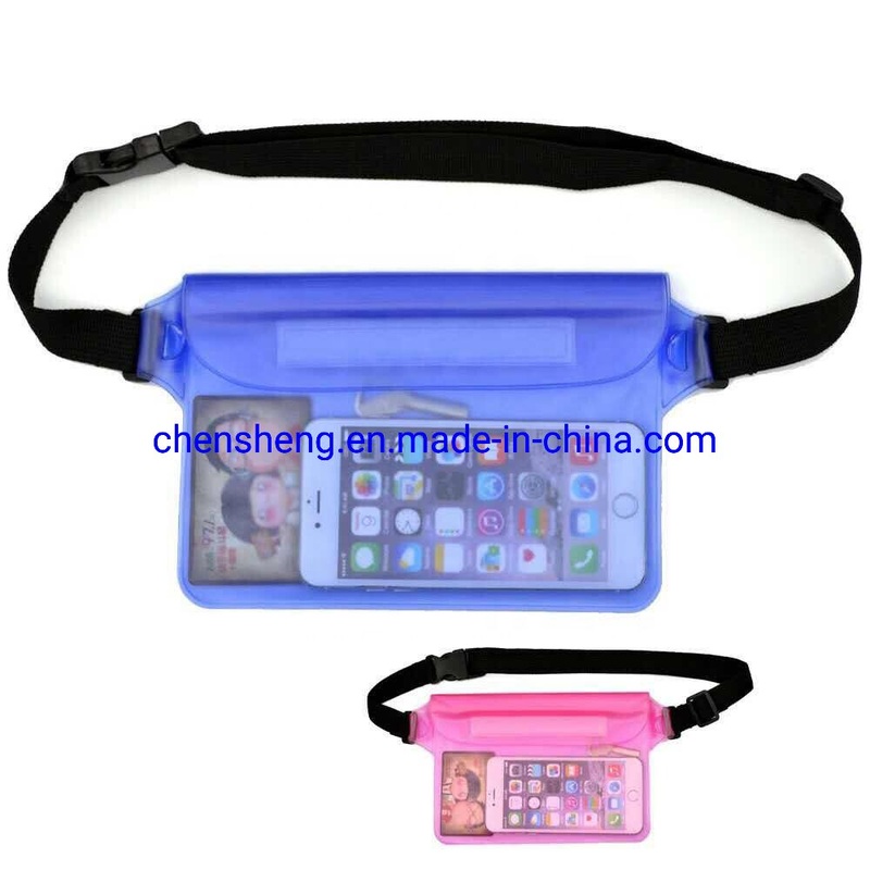 Swimming Beach Running Waist Bag Pouch Bag PVC Belt Fanny Pack Waist Bags – Sport and Bag price