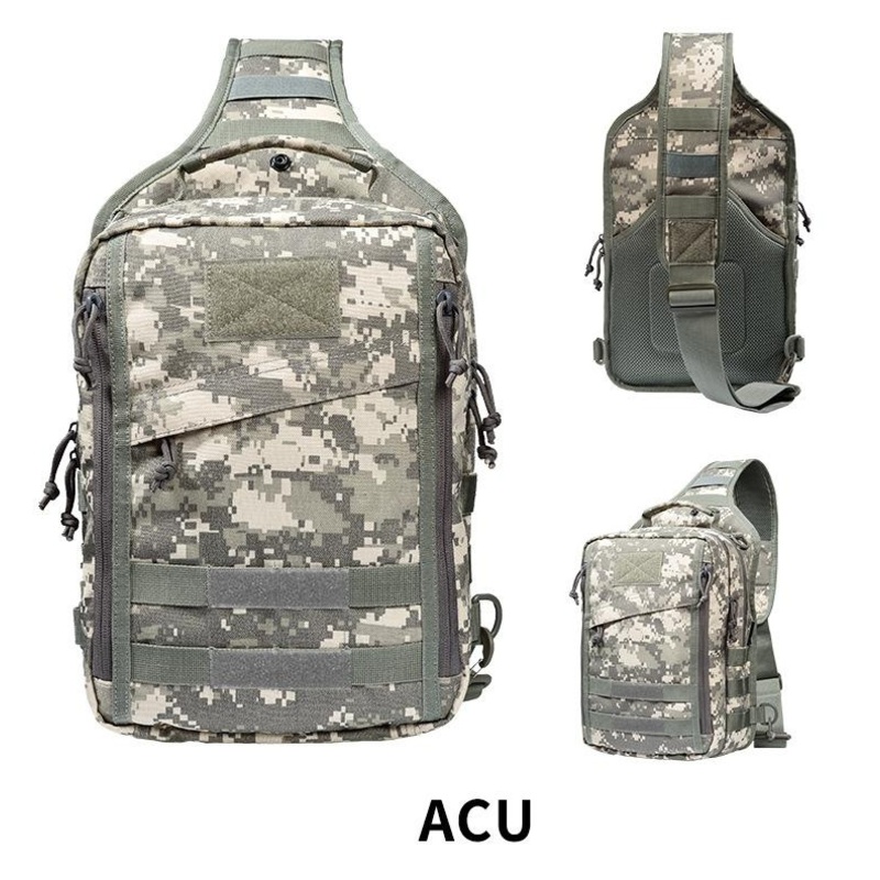 Tactical Sling Shoulder Bag Pack with Holster Holder Case Chest Pack Outdoor Sport Daypack for Hunting – Hand Carry Bags and Waist Shoulder Bag price