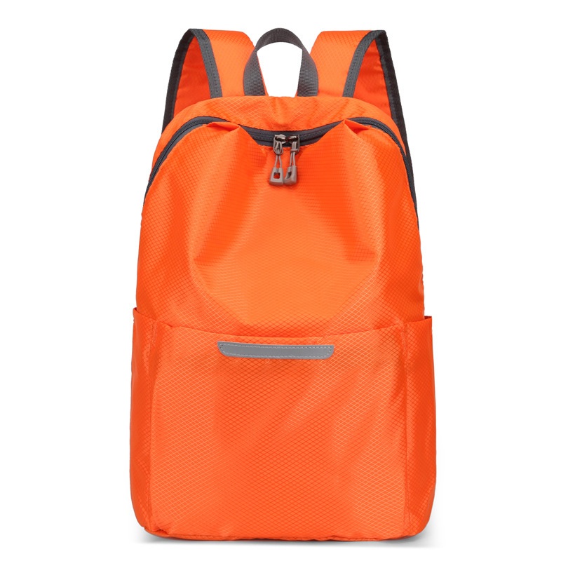 Bulk – Order Compact Foldable Backpack, Multi – Color with Reflective Stripes for Safe Outdoor Adventures – Foldable Travel Backpack and Lightweight Outdoor Backpack price
