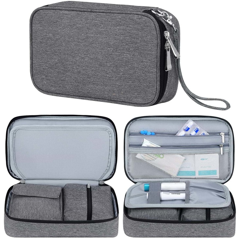 Diabetic Supplies Travel Case Allergy Medications for Kids and Adults Storage Bag for Glucose Meter – Diabetic Bag and Epipen Case price