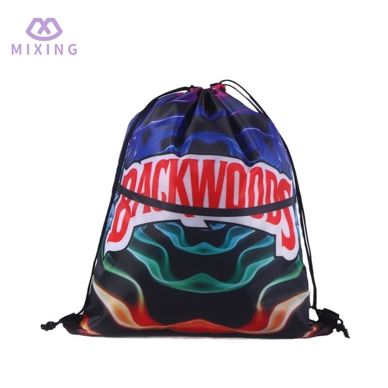 Full Colors Printing Nylon Gym Drawstring Bag Polyester Drawstring Backpack Bags – Full Colors Printing Drawstring Bag and Polyester Drawstring Backpack Bags price