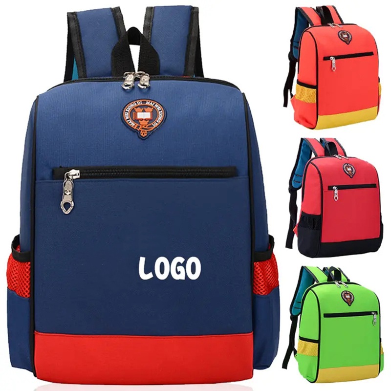 Printed Logo Training Tutorial Primary School Schoolbags Wholesale Printed Kindergarten Childrens Backpacks – Childrens Backpacks and Pupil Schoolbag price