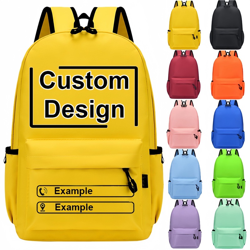 Custom Logo Printed Backpacks Bag Set Students School Bag Personalized Kids Backpacks &School Backpack for School Use Activities – Students School Bag and School Backpack price