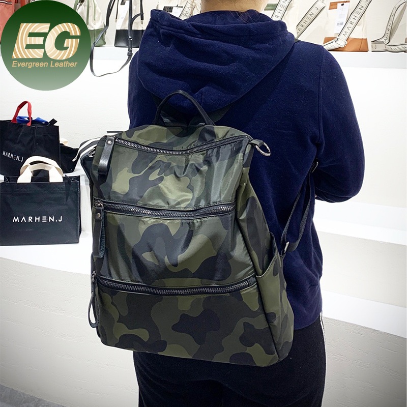 Sh2124 Nylon Bag High Quality Logo Student Outdoor Custom School Casual Sport Women Waterproof Hiking Woman Multipurpose Camouflage Backpack – Camouflage Backpack and Nylon Backpack Bag price