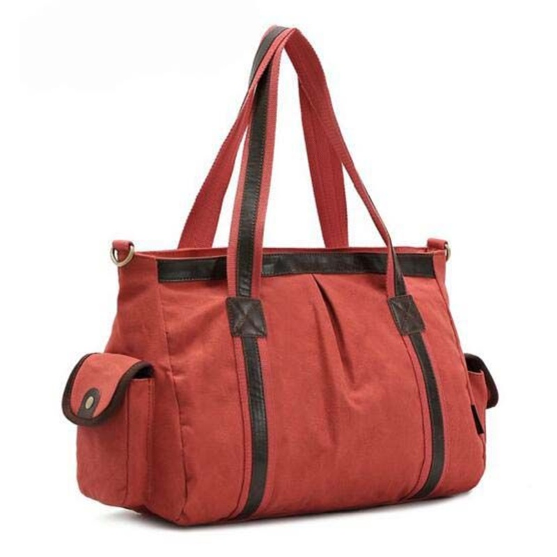 Canvas Handbags Shoulder Bag Big Size for Ladies Sh-16050906 – Hand Bag and Shoulder Bags price