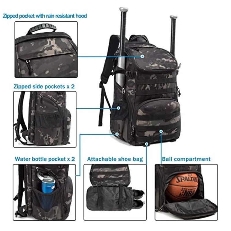 Men Basketball Backpack School Bags for Balls Soccer Outdoor Sports Bag – Bag and Ball Bag price