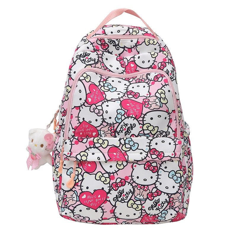 New Backpack Student Cute Cartoon Large Capacity Nylon Lightweight Backpack – School Backpack and Lightweight Backpack price