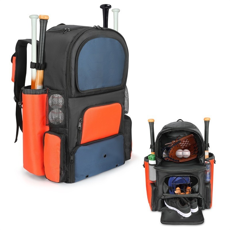 Outdoor Sport Baseball Bat Backpack Bag Baseball Equipment Storage Backpack with Shoe Compartment – Baseball Backpack and Custom Bag price