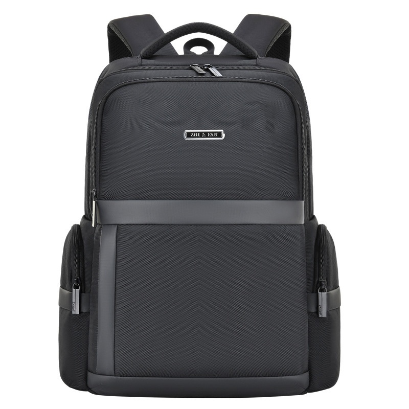 Wholesale Custom Bag Fashion Black Soft Leather School Bags Laptop Backpacks – Student Bag and Mens Backpack price