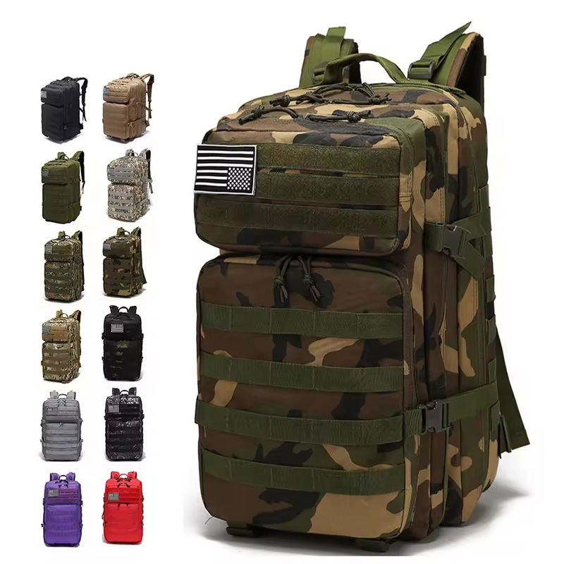 Backpack Wholesale 45L Digital Camouflage Waterproof Laptop Camping Hiking Tactical Bag Backpack – Hiking Bag and Outdoor Backpack price