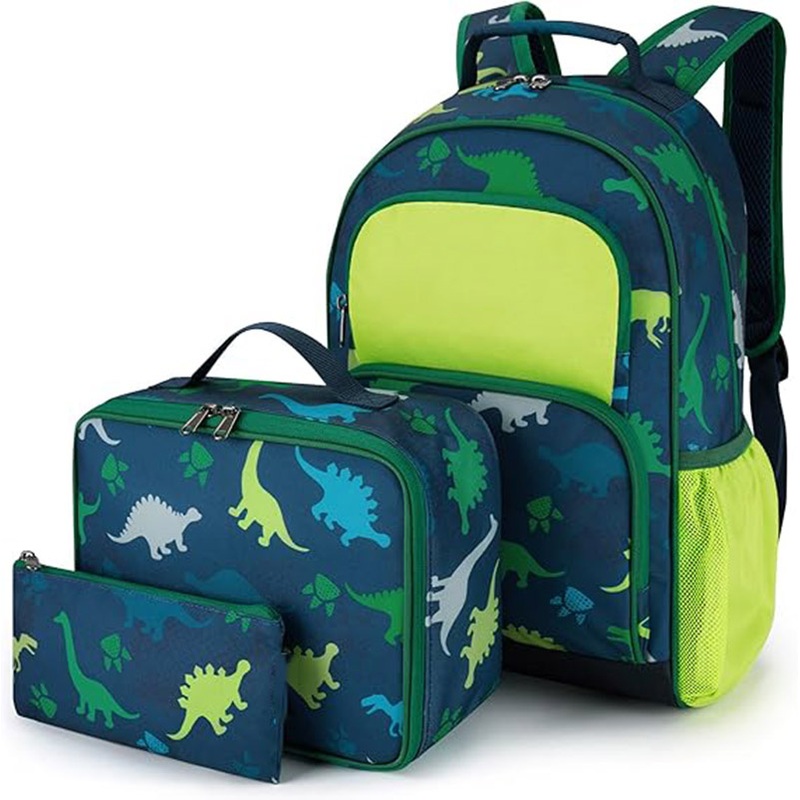 Custom Kids Backpack Set, Lightweight School Backpack for Kids Dinosaur Backpack for Kids – Back to School Kids Backpack and Kindergarten Backpack for Girls price