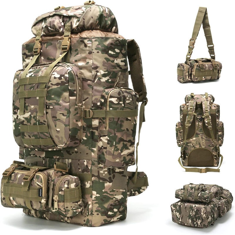 Emergency Product Waterproof Armed Force Versatile Backpack 900d Nylon Made in China Large Capacity Backpack Double Stitching Padded Shoulder Straps – Emergency Product Waterproof Backpack and Emergency Product 900d Nylon Backpack price