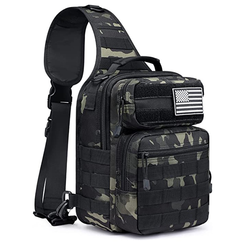 Factory Customized Waterproof Tactical Strap Backpack Chest Shoulder Outdoor Bag – Tactical Backpack and Waterproof Bag price