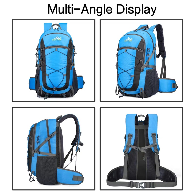 New Fashion Lightweight 50L Nylon Hiking Backpack Large Capacity Waterproof Feature for Outdoor Mountaineering Outdoor Bag – Hiking Bag and Travel Bag price