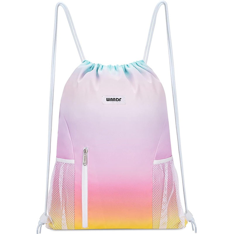 Promotion Drawstring Backpack Sports Gym Travel Sackpack with Mesh Pockets Water Resistant String Bag – Travel Backpack and Bag Backpack price