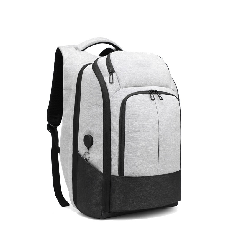 Recycled RPET Fabric Waterproof Unisex Smart Design Anti Theft Laptop Backpack with USB Charger – Bag and Rucksack price
