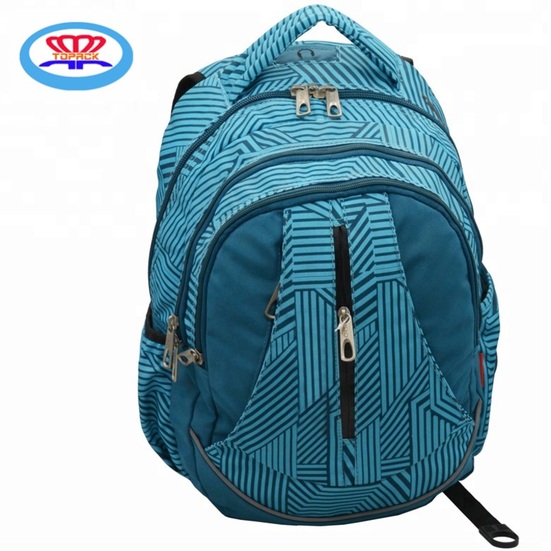 School Bag Backpack for Teenagers with Allover Stripe Printing – Bag and Daily Use price