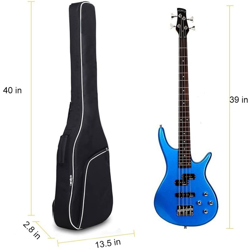 Simple Electric Guitar Bag Double Straps Pad 7mm Cotton Thickening Backpack Bag – Electric Guitar Bag and Guitar Bag price