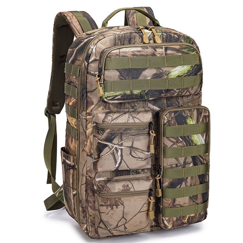 Camouflage Dead Leaves Tactical Mountaineering Bag – Hydration Back Pack and Backpack price