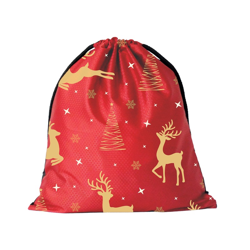 Elegant Christmas Gift Tote Bag with Custom Logo Practical Fashionable Oxford Drawstring Design Perfect for Holiday Shopping – Drawstring Bag and Sports Bag price