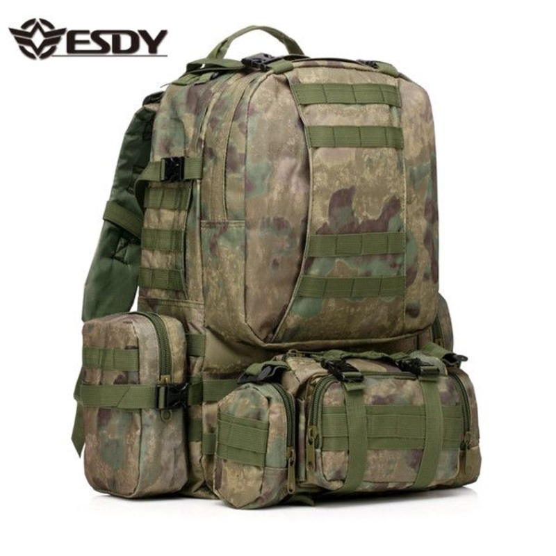 Esdy Outdoor Multi-Pocket Backpack New Style Tactical Style Hiking Backpack – Backpack Bag and Tactical Backpack Hiking price