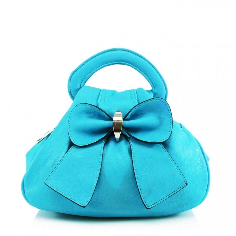 Fashion Ladies Faux Leather Women Shoulder Tote Satchel Girls Bag – Bow Grab Bag and Shoulder Tote Bag price