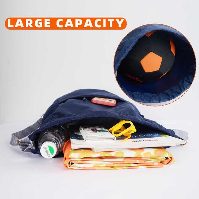 Outdoor Sports Drawstring Bag Backpack Polyester Drawstring Gym Bags for Women Men – Sports Bag and Drawstring Bag price