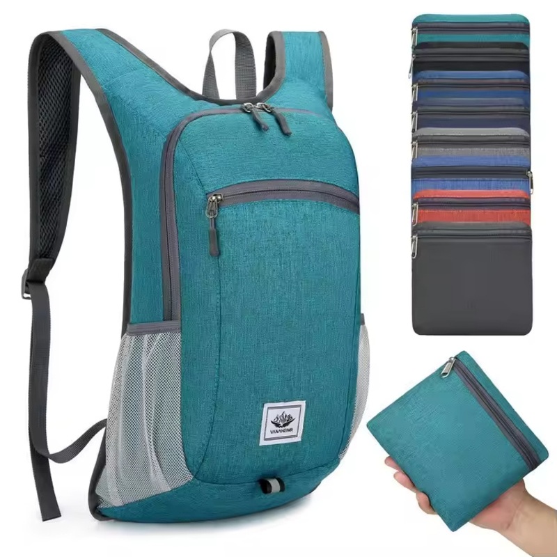 Outdoor Sports Waterproof Pocket Casual Hiking Foldable School Bag Travel Backpack – Travel Bag and School Bag price