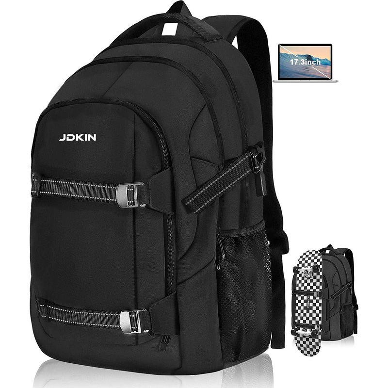 Skateboard Backpack Bag 17 Inch Laptop Backpack for Men Women – Skateboard Bags and Skateboard Backpack price