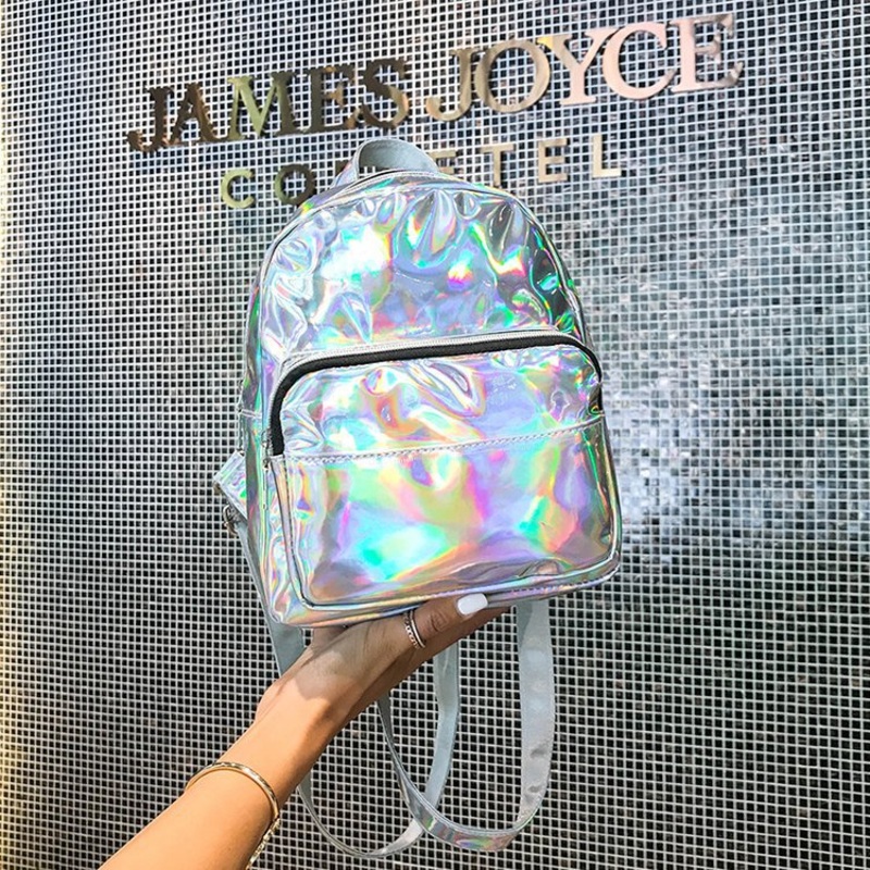 Womens Laser Backpack Summer New Small Fresh Fashion Small Backpack – Backpack and Backpack Bag price