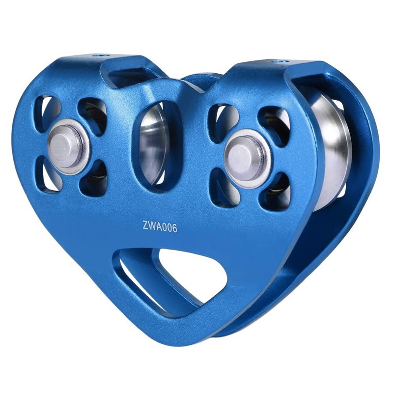25kN Heavy Duty Zip Line Equipment Trolley Pulley for Ropes Caving Work – Heavy Duty Zip Line Equipment Trolley Pulley and 25kN Pulley price