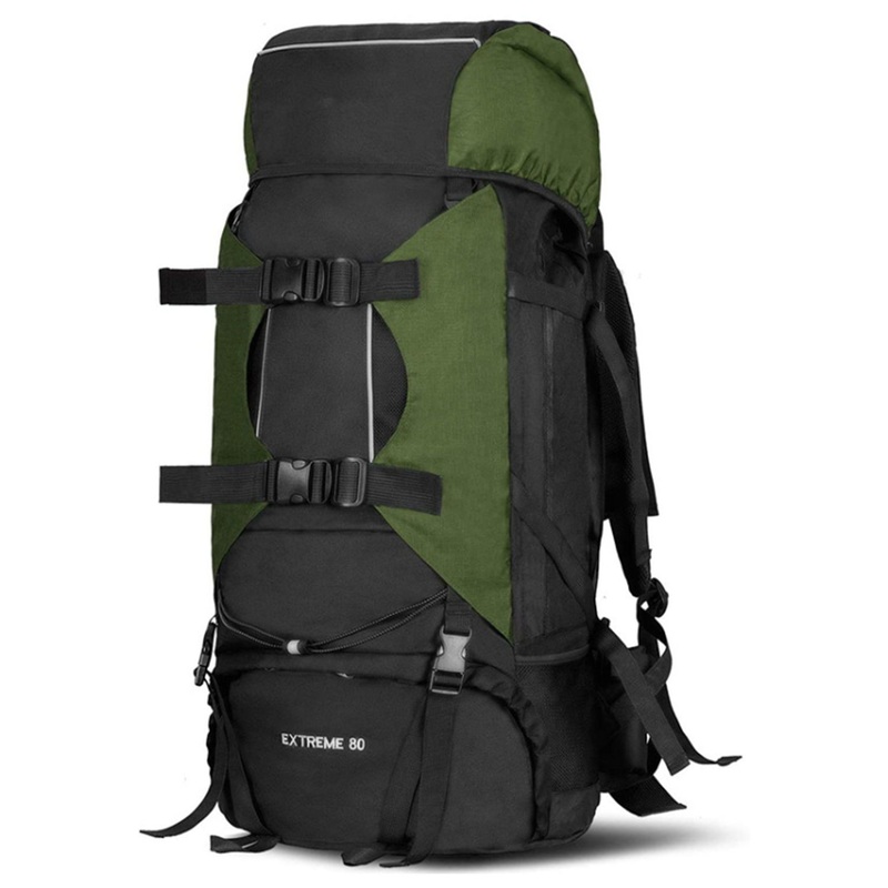 Double Shoulder Waterproof 80L Hiking Outdoor Mountaineering Bag Camping Backpack – 600d Camping Backpack and Tactical Camping Backpack price