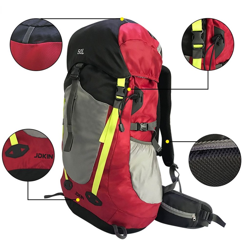 Factory Direct Custom Large Camping Climbing Hiking 50L Outdoor Backpack – Hiking Backpack and Outdoor Backpack price