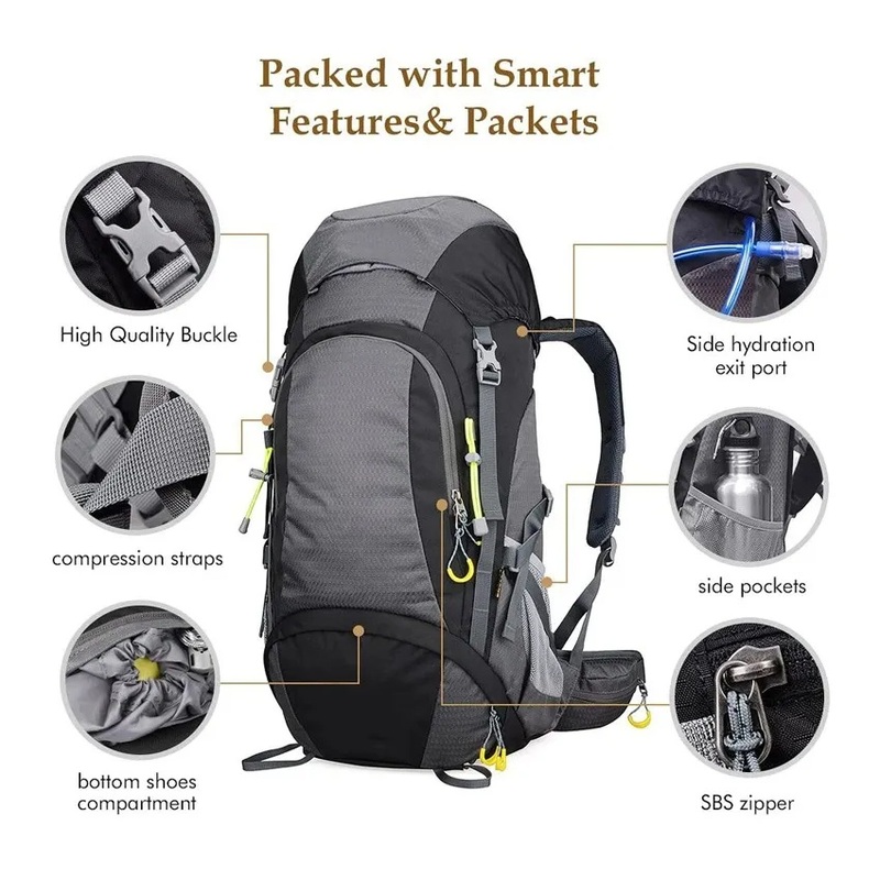 High Quality Waterproof Foldable Large Capacity Fashion Camping Sports Backpack Bag for Climbing Lunch Picnic/Hiking/Ice/Lunch Travel – Amazon and Outdoor price