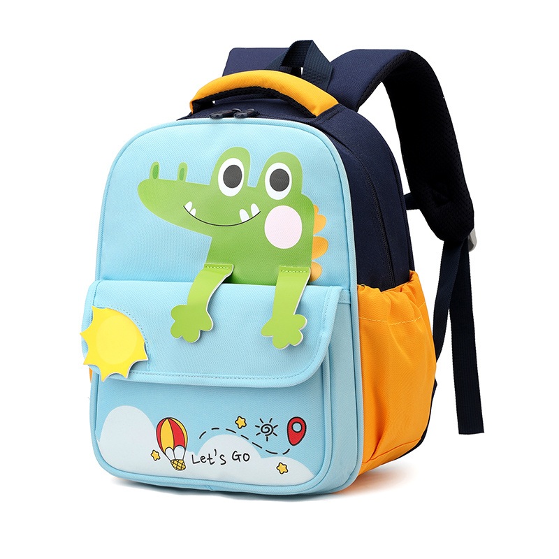 New Design Cute Cartoon Dinosaur Kindergarten School Bag Backpack – School Bags and Kids School Bag price