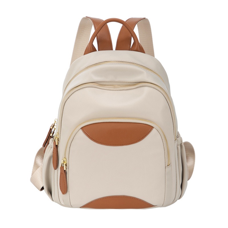 Oxford Cloth Backpack Female 2023 Spring and Summer New Simple Large Capacity Leisure Small Backpack Commuter Korean Version Color Contrast Tide – Womens Backpacks and Laptop Bag price