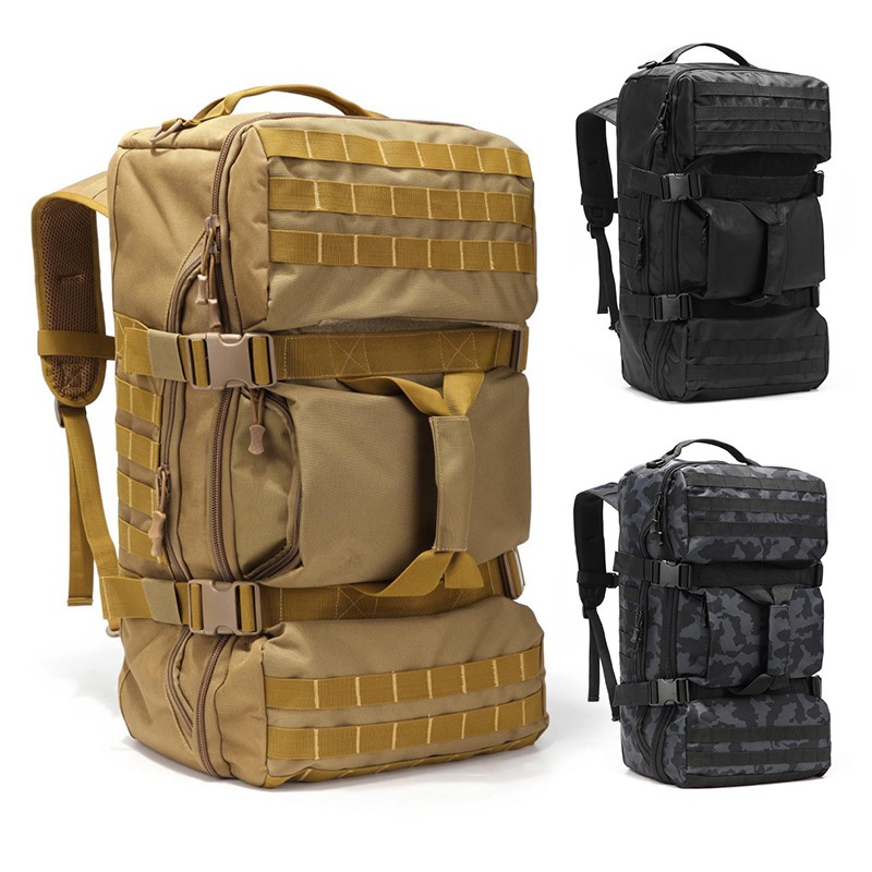 Tactical Backpack Camouflage Backpack Outdoor Travel High-Capacity Backpack Single Shoulder Crossbody Handbag – Tactical Backpack and Waterproof Bag price