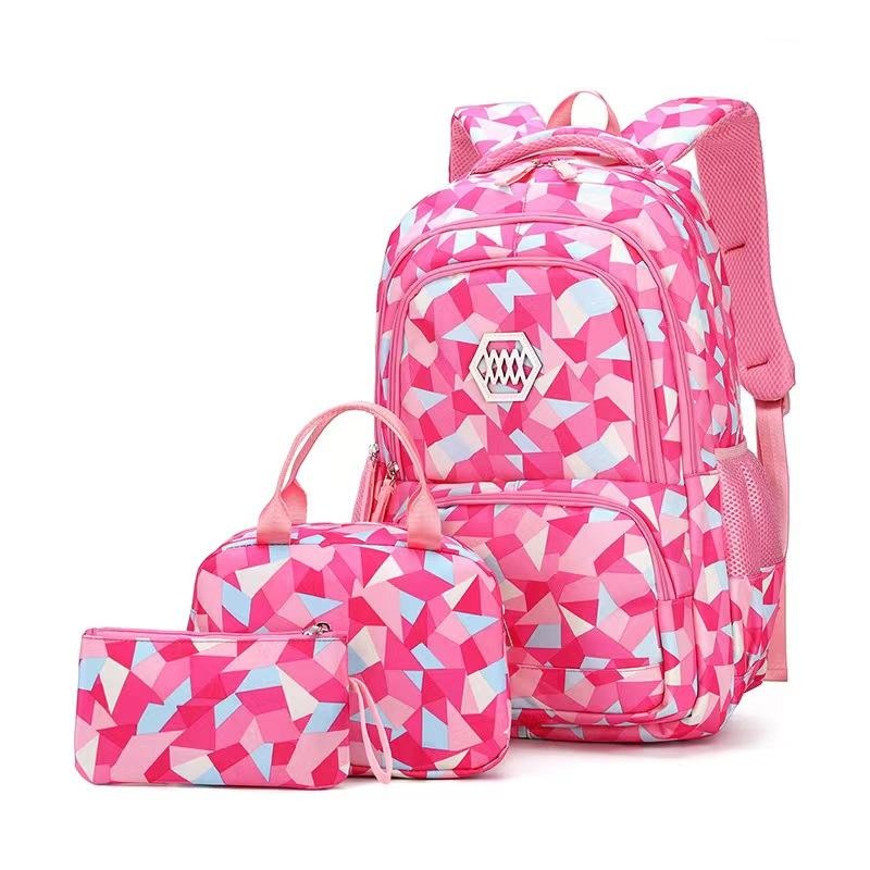 3PCS/Set Women Backpack Casual Canvas Students School Bags with Pencil Case for Teenagers – School Bag and School Backpack price