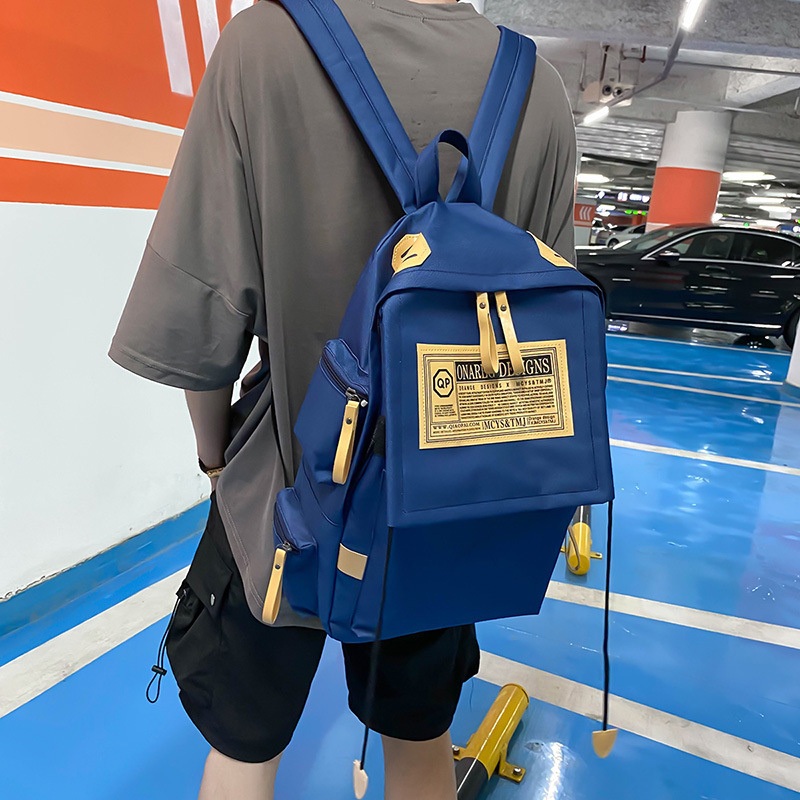Canvas Backpack, Large Capacity Travel Computer, Mens Backpack, Couples College Style, Female High School Student Backpack – School Bag and Backpack price