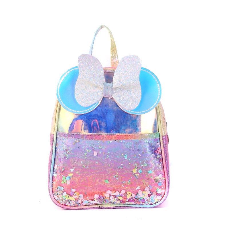 Laser Sequins Kindergarten Waterproof Customized Logo School Bag for Kids – School Bag for Kids and Customized Logo School Bag for Kids price