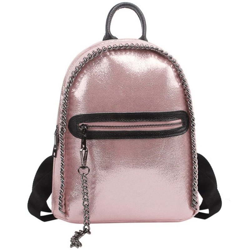 New Fashion Messenger Bag Chain Shoulder Backpack Spring Casual Girls Backpack – Backpack Bag and Ladies Backpacks price