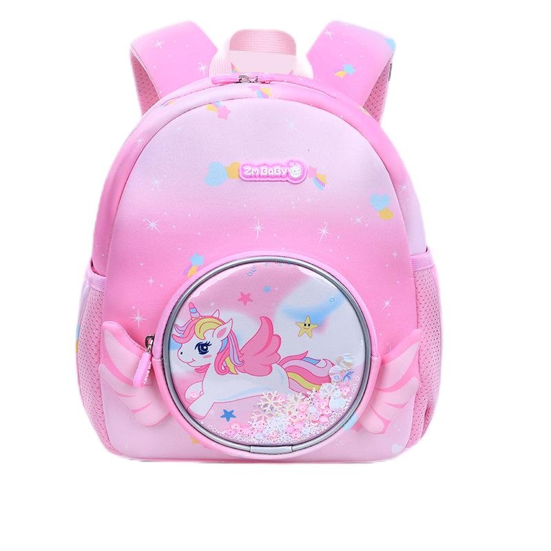 New Waterproof Fabric Backpack Cartoon Cute Kindergarten Backpack Girl Mini Backpack – School Backpack and Lightweight Backpack price
