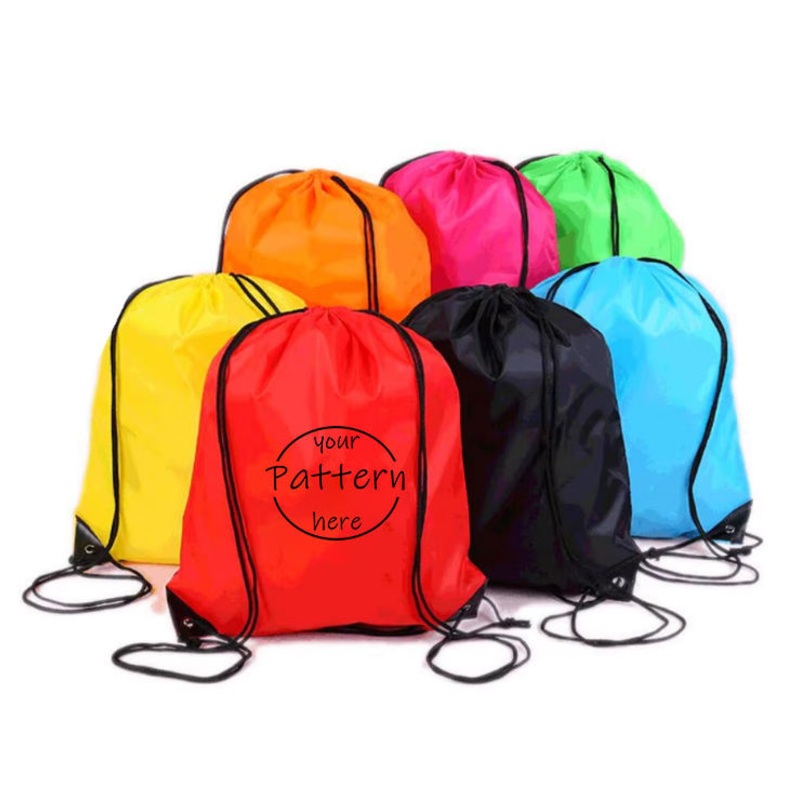 OEM Processing Customized Best Selling Men & Women Sport Gym Sack Nylon Backpack Drawstring Bag with Logo Black Travel Bags – Drawstring Bag and Sports Bag price