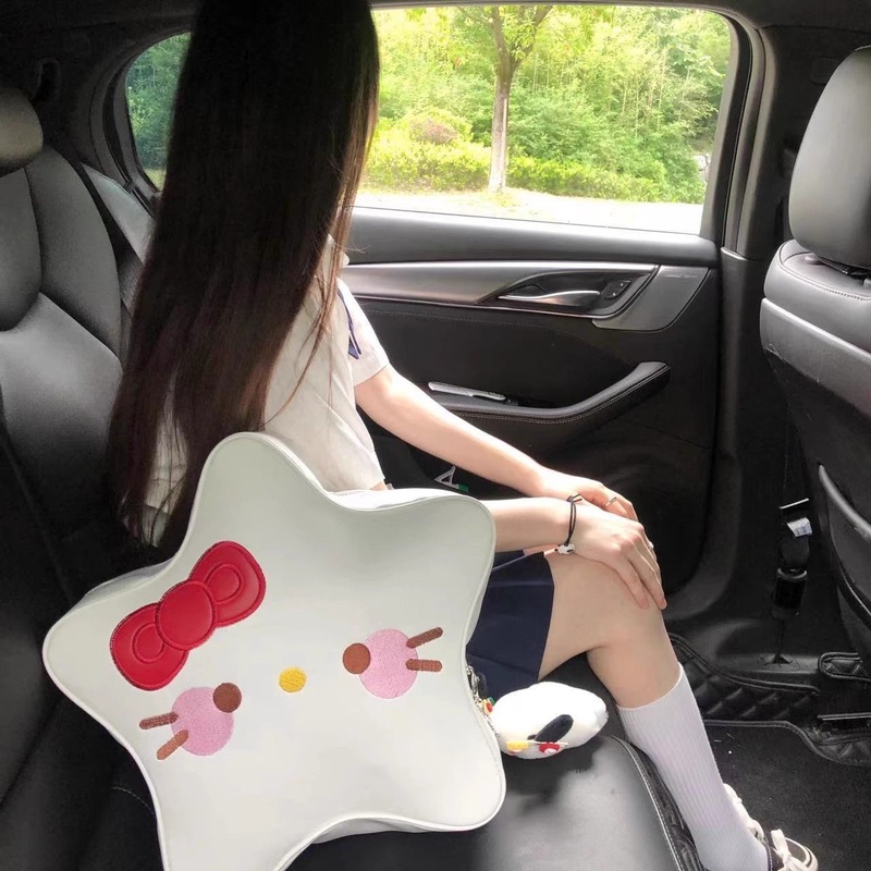 School Bag for Girls, Middle School Students, New Style Five-Pointed Star Cartoon Student Cute Backpack – Shoulder Bag and Leather Backpack price